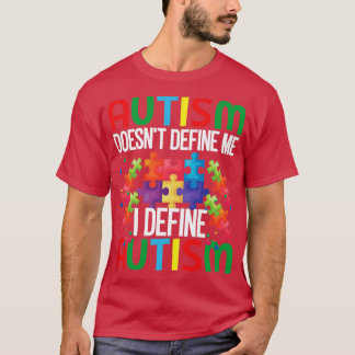 Autisme definieer me niet als autisme Autisme Awa T-shirt
