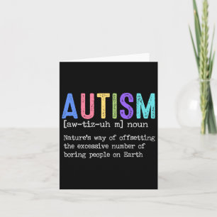 Autisme definitie Natuur manier van compenseren va Kaart