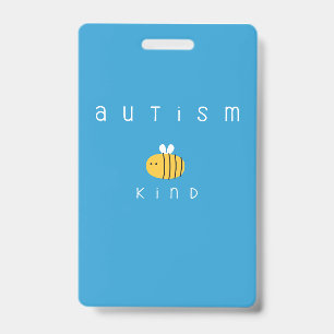 autisme être gentil sensibilisation Badges