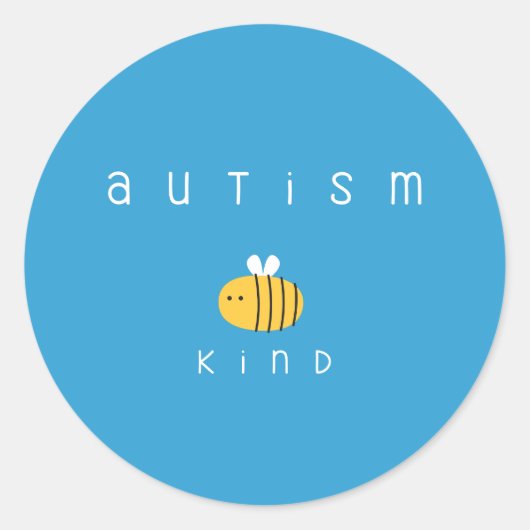 autisme être une bonne conscience Stickers (Devant)