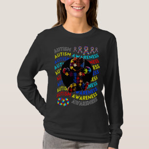 Autisme Gamers Navigeren Autisme Autisme Moeder Va T-shirt