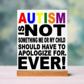 Autisme Gardez ou concevez votre propre (Neutre)