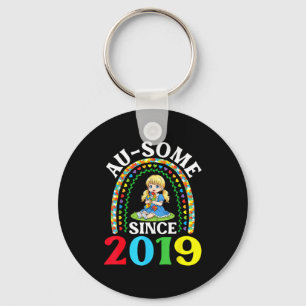 Autisme Geweldig Ausome Sinds 2019 Bewustwording 7 Sleutelhanger