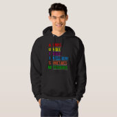 Autisme Geweldige Uniek Hoodie (Voorkant volledig)