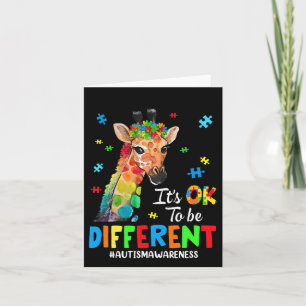 Autisme Giraffe Vrouwen Kinderen dat het oké is om Kaart