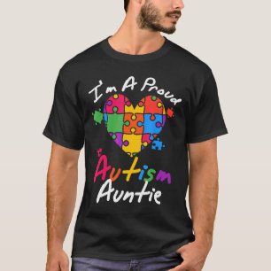 Autisme-grappig autisme tante bewustzijnscadeau me t-shirt