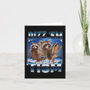 Autisme Grappig Rizz EM met de Tism Meme Autistic  Kaart