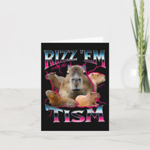 Autisme Grappig Rizz EM met de Tism Meme Autistic  Kaart