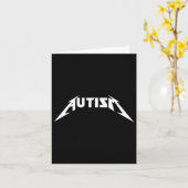 Autisme Grappige meme Kaart (Gele Bloem)