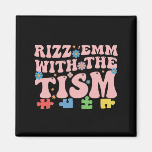 Autisme Grappige Rizz Em Met De Tism Meme Autistis Magneet