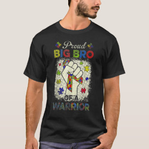 Autisme Grote Broer Van Autisme Bewustzijn Warrior T-shirt
