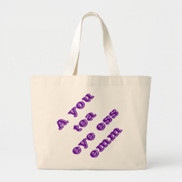 Autisme Grote Tote Bag