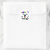 Autisme hanteert sticker (Tas)