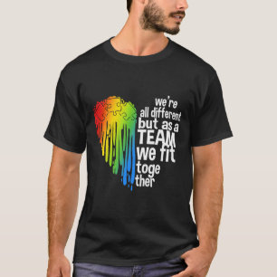 Autisme Hart Autisme Bewustzijn T-shirt