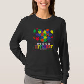 Autisme Heart Puzzle ondersteunt Autisme Awareness T-shirt (Voorkant)