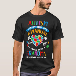 Autisme heeft geen handleiding met een G T-shirt