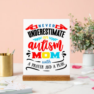 Autisme Houd of ontwerp je eigen Acryl Bord