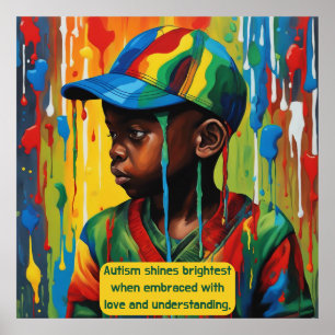 Autisme - Houd of ontwerp je eigen Poster