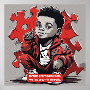 Autisme - Houd of ontwerp je eigen Poster