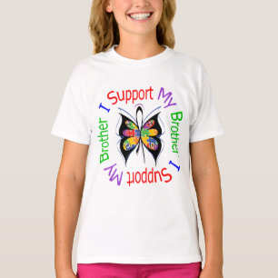 Autisme ik steun Mijn broer T-shirt