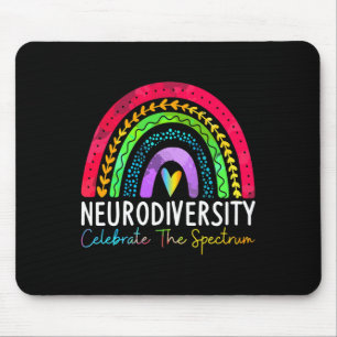 Autisme in de neurodiversiteit Asd adhd Rainbow Bo Muismat