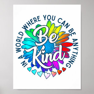 Autisme In Een Wereld Waar Je Alles Kan Zijn Wees  Poster