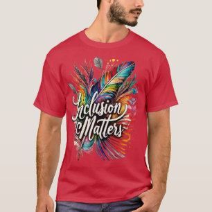 Autisme in het bijzonder leraar Inclusi T-shirt