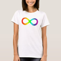 Autisme Infinity Symbool Regenboog