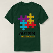 AUTISME IS ECHT EPIDEMIE 3 T-SHIRT (Design voorkant)