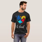 Autisme is een soort hart t-shirt (Voorkant volledig)