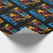 Autisme is geen handicap, het is iets anders cadeaupapier (Hoek)