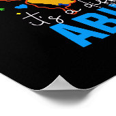 Autisme is geen handicap, het is iets anders poster (Hoek)