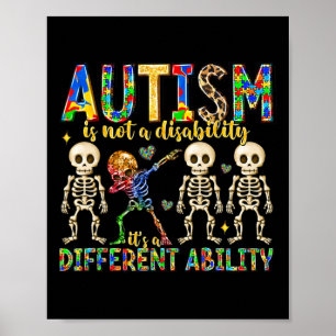 Autisme is geen handicap maar een andere mogelijkh poster