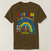 Autisme is geen handicap maar een andere mogelijkh t-shirt (Design voorkant)