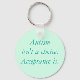 Autisme is geen keuze. sleutelhanger