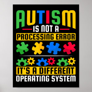 Autisme is geen probleem dat moet worden opgelost  poster