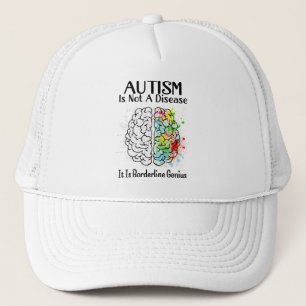 Autisme is geen ziekte, het is grensgenie trucker pet