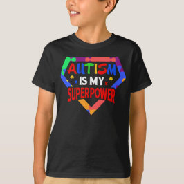 Autisme is mijn superkracht, Autisme Awareness Gif T-shirt