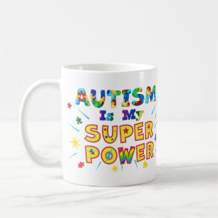 Autisme is mijn superkracht koffiemok