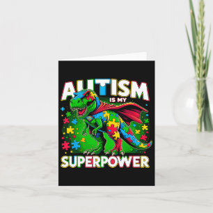 Autisme is mijn Superpower Autisme-bewustzijn Kaart