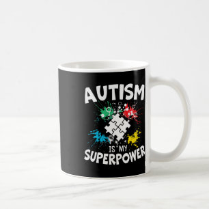 Autisme is mijn Superpower Autist Asd Disorder Aut Koffiemok