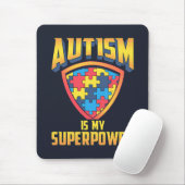 Autisme is mijn Superpower Autistic Support Awaren Muismat (Met muis)