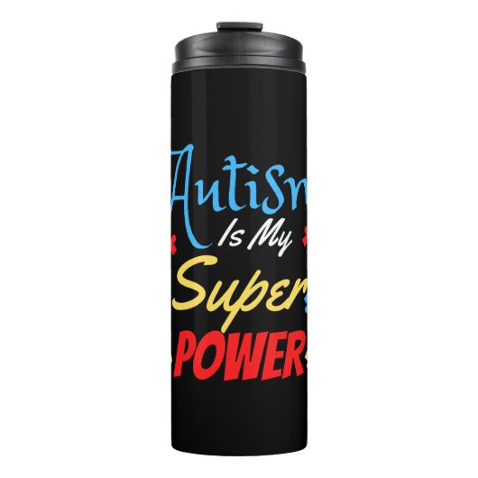 Autisme is mijn Superpower Thermosbeker (Voorkant)