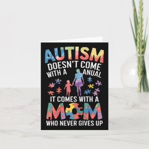 Autisme is niet voorzien van een handleiding met e kaart