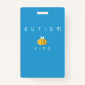 autisme is vriendelijk badges (Achterkant)