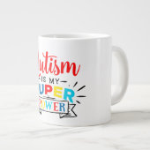Autisme Jumbo Mug (Devant droit)