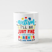 Autisme Jumbo Mug (Devant)