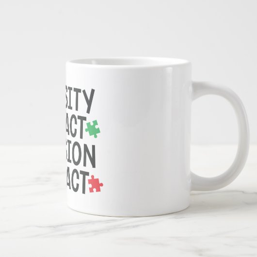 Autisme Jumbo Mug (Droite)