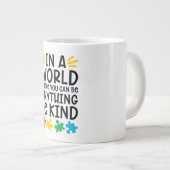 Autisme Jumbo Mug (Devant droit)