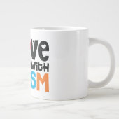 Autisme Jumbo Mug (Droite)
